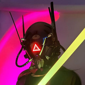 Modern Cyberpunk Helmet