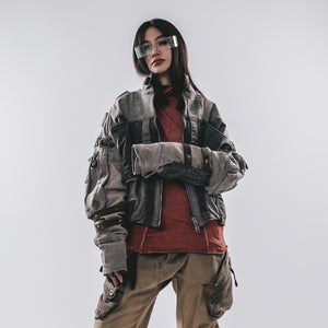 Motorcycle Retro Cyberpunk Jacket