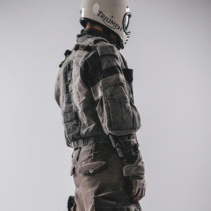 Motorcycle Retro Cyberpunk Jacket