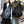 Large capacity techwear shoulder bag in black, grey, blue or brown