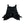 Black motorcycle techwear vest with adjustable fit