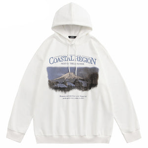 Mountain Graphic Y2K Hoodie
