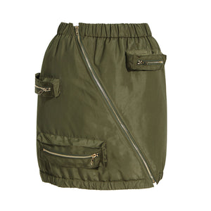 Multi 3D Pocket Women Jacket Spring