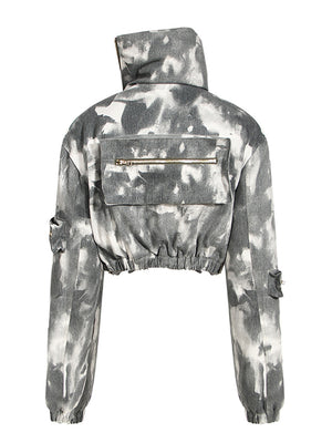 Multi 3D Pocket Women Jacket Spring