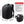 Black business backpack with several separate compartments and a padded back