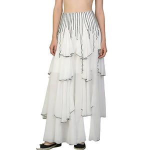 Multi-layer Pleated Y2K Skirt