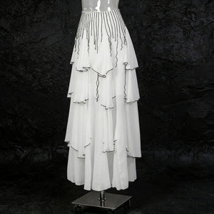 Multi-layer Pleated Y2K Skirt