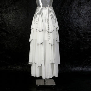 Multi-layer Pleated Y2K Skirt