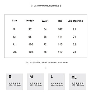 Pantalón negro cómodo con múltiples bolsillos