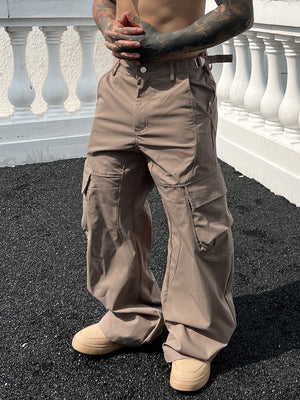 Multi Pocket Cyberpunk Pants