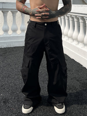 Multi Pocket Cyberpunk Pants