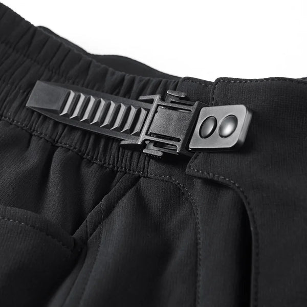 Multi Pocket Dark Shorts