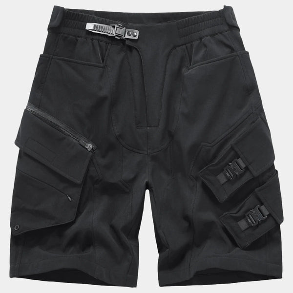 Multi Pocket Dark Shorts