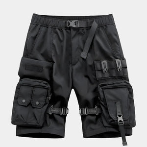 Multi-pocket Hip Hop Shorts