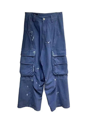 Multi Pocket Jeans Women's Y2K