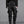 Black multi pocket techwear pants in a regular fit