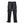 Black multi pocket techwear pants in a regular fit