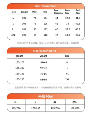 Pantalón recto negro impermeable con múltiples bolsillos