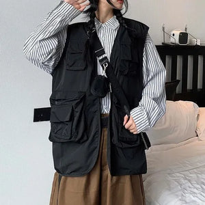 Multi Pockets Cargo Vest
