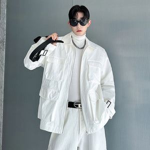 Multi Pockets Casual Y2K Jacket