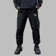 Multi-zipper Design Black Pant