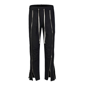 Multi Zippers Cyberpunk Pants