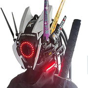 Casco Cyberpunk LED multicolor