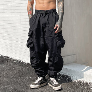 Multiple Pockets Cyberpunk Pants