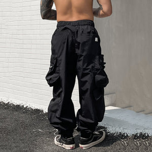 Multiple Pockets Cyberpunk Pants