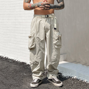 Multiple Pockets Cyberpunk Pants