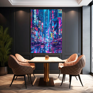 Neon City Cyberpunk Art | CYBER TECHWEAR®