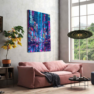 Neon City Cyberpunk Art | CYBER TECHWEAR®