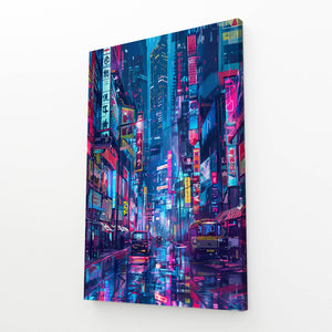 Neon City Cyberpunk Art | CYBER TECHWEAR®