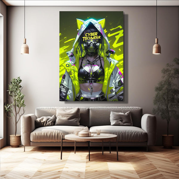 Neon Cyberpunk Art Decor | CYBER TECHWEAR®