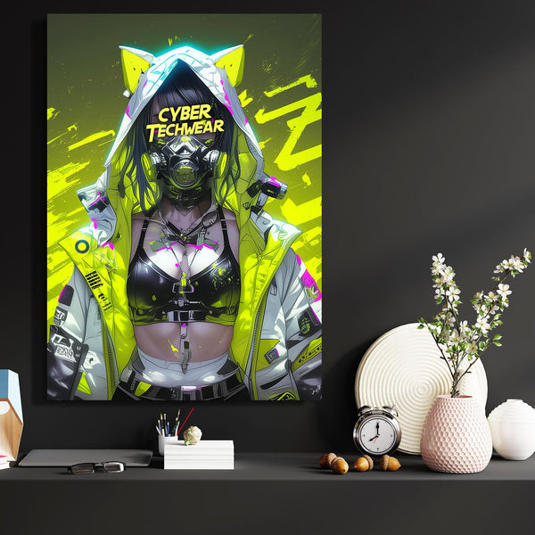 Neon Cyberpunk Art Decor | CYBER TECHWEAR®