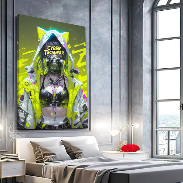 Neon Cyberpunk Art Decor | CYBER TECHWEAR®