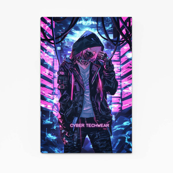 Neon Phantom Cyberpunk Art | CYBER TECHWEAR®