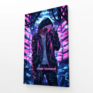 Neon Phantom Cyberpunk Art | CYBER TECHWEAR®