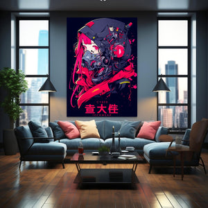 Neon Rogue Cyberpunk Art | CYBER TECHWEAR®