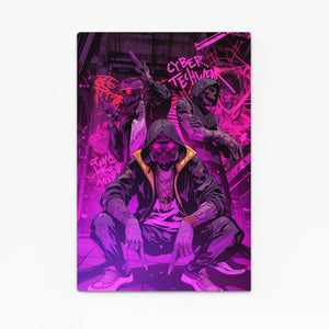 Neon Techwear Cyberpunk Art | CYBER TECHWEAR®