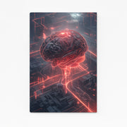 Neural Circuit Cyberpunk Art