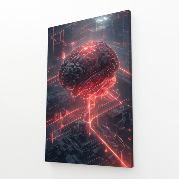 Neural Circuit Cyberpunk Art | CYBER TECHWEAR®