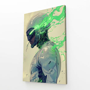 Neural Flux Cyberpunk Art | CYBER TECHWEAR®