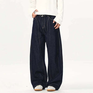 New Fashion Men Jeans Blue Y2K