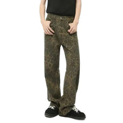 New Men's Dark Y2K Jeans