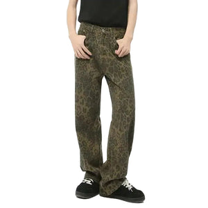 New Men's Dark Y2K Jeans
