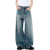 New Washed Straight Jeans Y2K