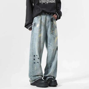 Niche Design Men's Y2K Jeans