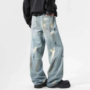 Niche Design Men's Y2K Jeans