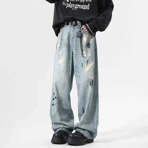 Niche Design Men's Y2K Jeans